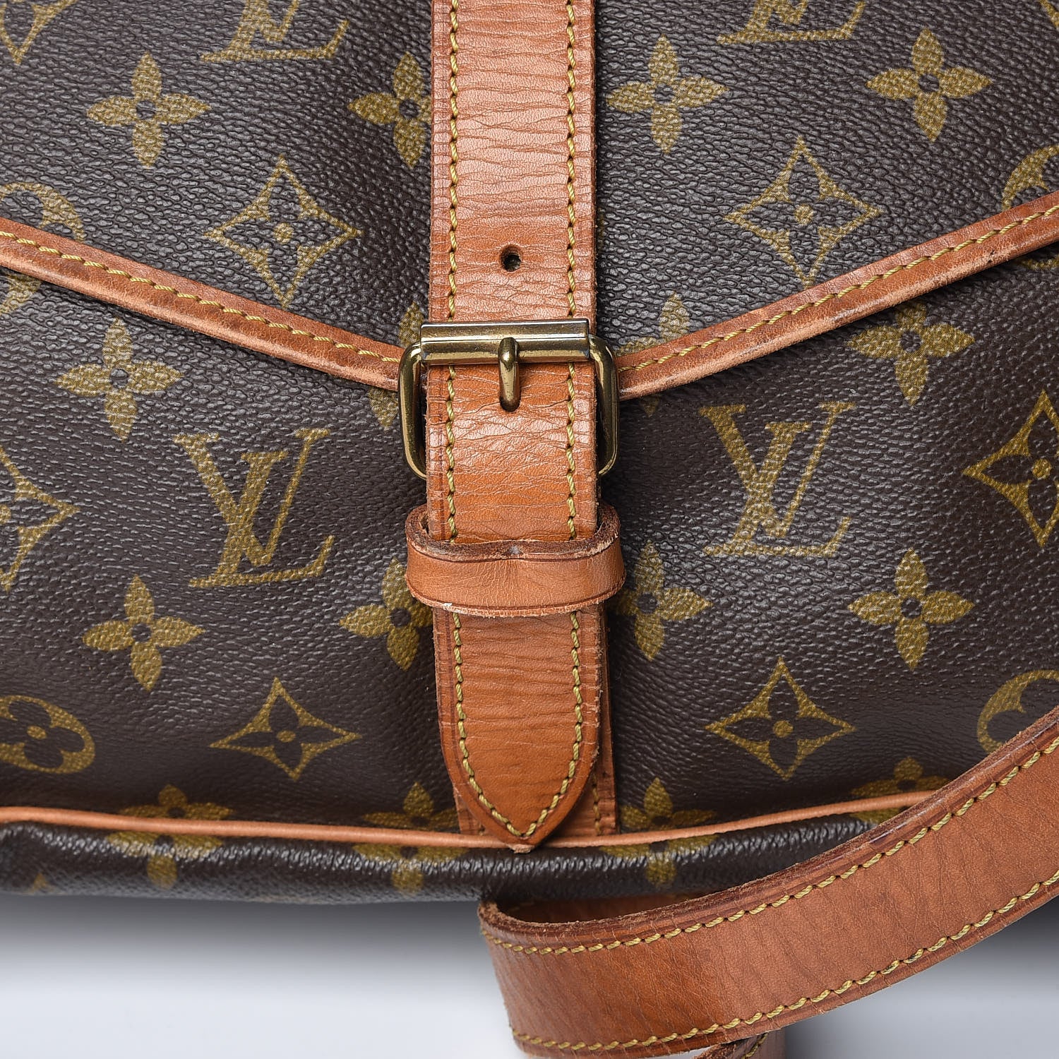 Louis Vuitton Monogram Saumur 35 19 of 23