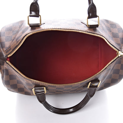 Louis Vuitton Damier Ebene Speedy 30 5 of 13