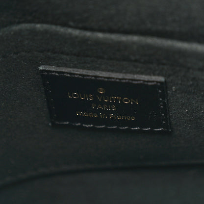 Louis Vuitton Calfskin Duffle Bag Black 6 of 11