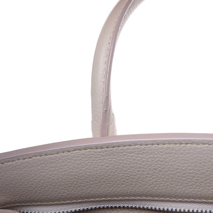 Christian Dior Grained Calfskin Medium Bar Tote Rose Poudre 11 of 15