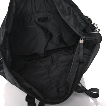 Versace Nylon La Greca Logo Tote Black 5 of 11