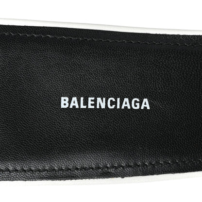 Balenciaga Soft Nappa BB Square Knife Pointed Toe 40mm Mules 40 White 7 of 8