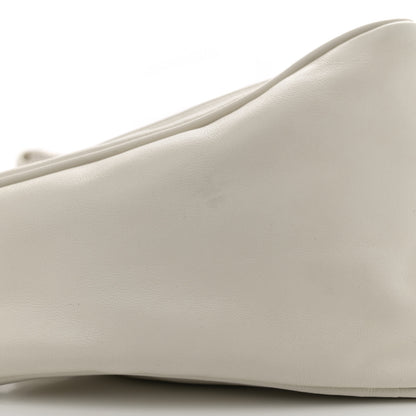 Prada Grace Lux Triangle Shoulder Bag White 9 of 12