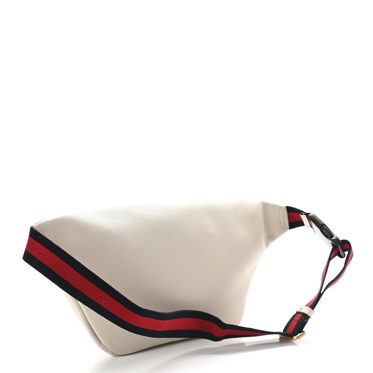Gucci Grained Calfskin Logo Belt Bag White 3 of 9