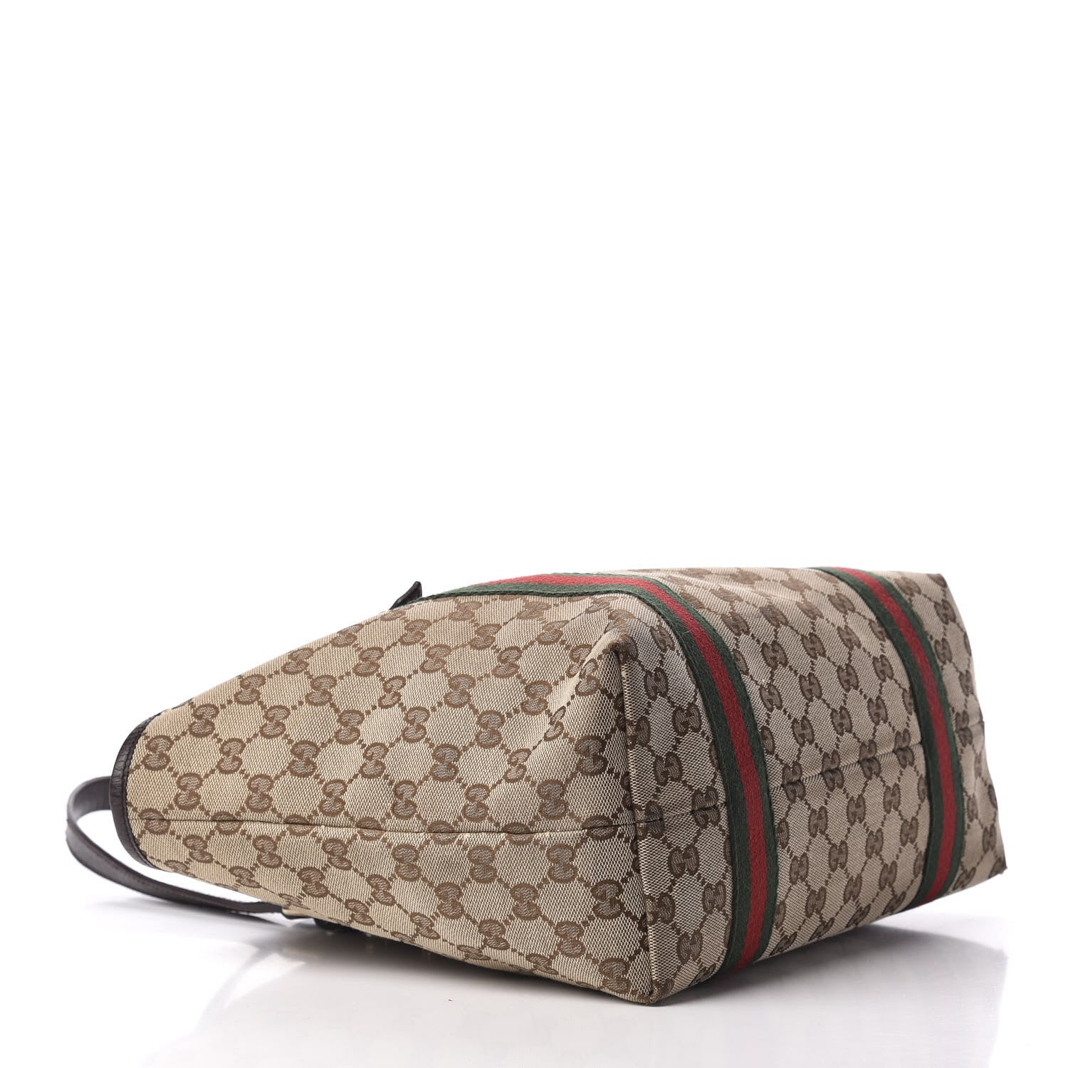 Gucci Monogram Medium Jolicoeur Tote Dark Brown 4 of 8