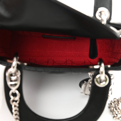 Christian Dior Lambskin Cannage Mini Lady Dior Black 5 of 15