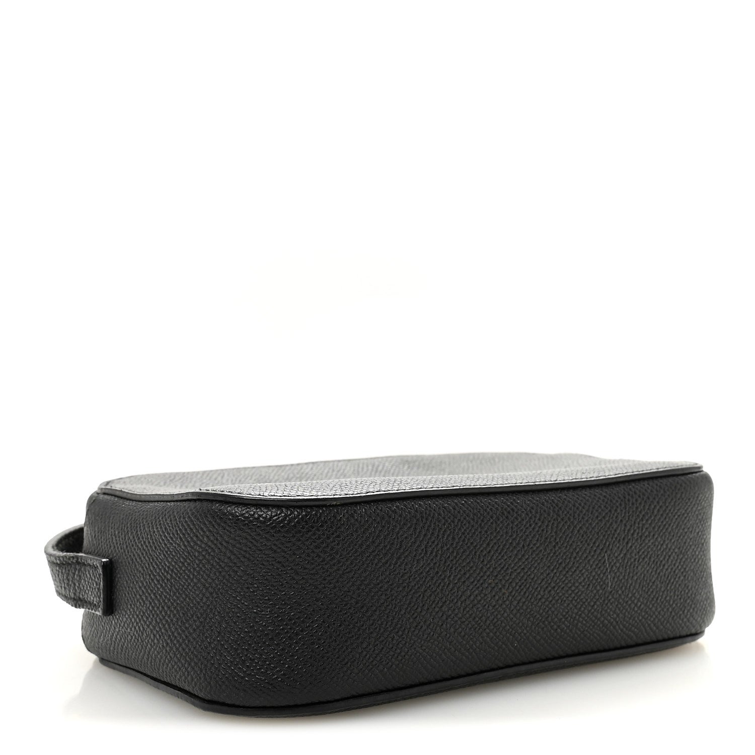 Balenciaga Signature Grained Calfskin Logo XS Ville Camera Bag Black White 4 of 9