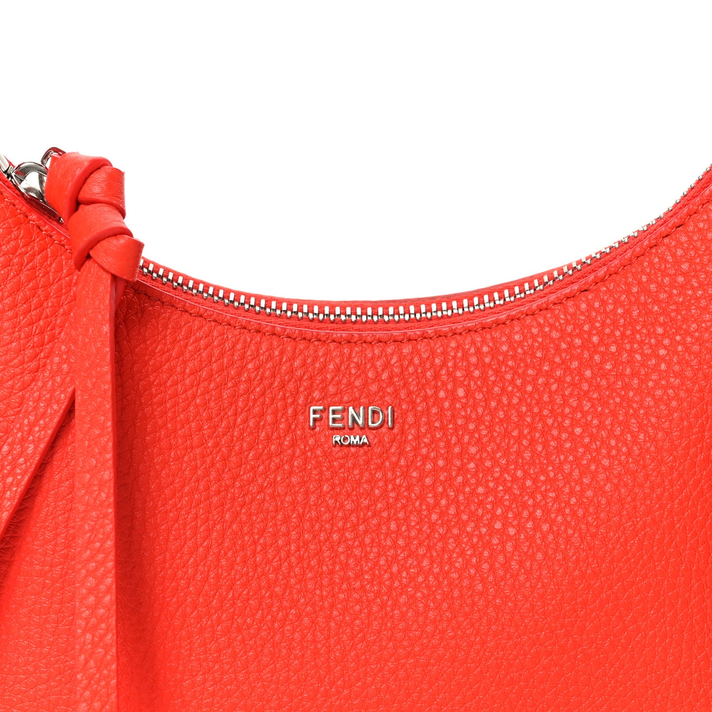 Cuoio Roma Sellerissima Nappa Sintetica Tape Stitch Mini Fendessence Shoulder Bag Lava