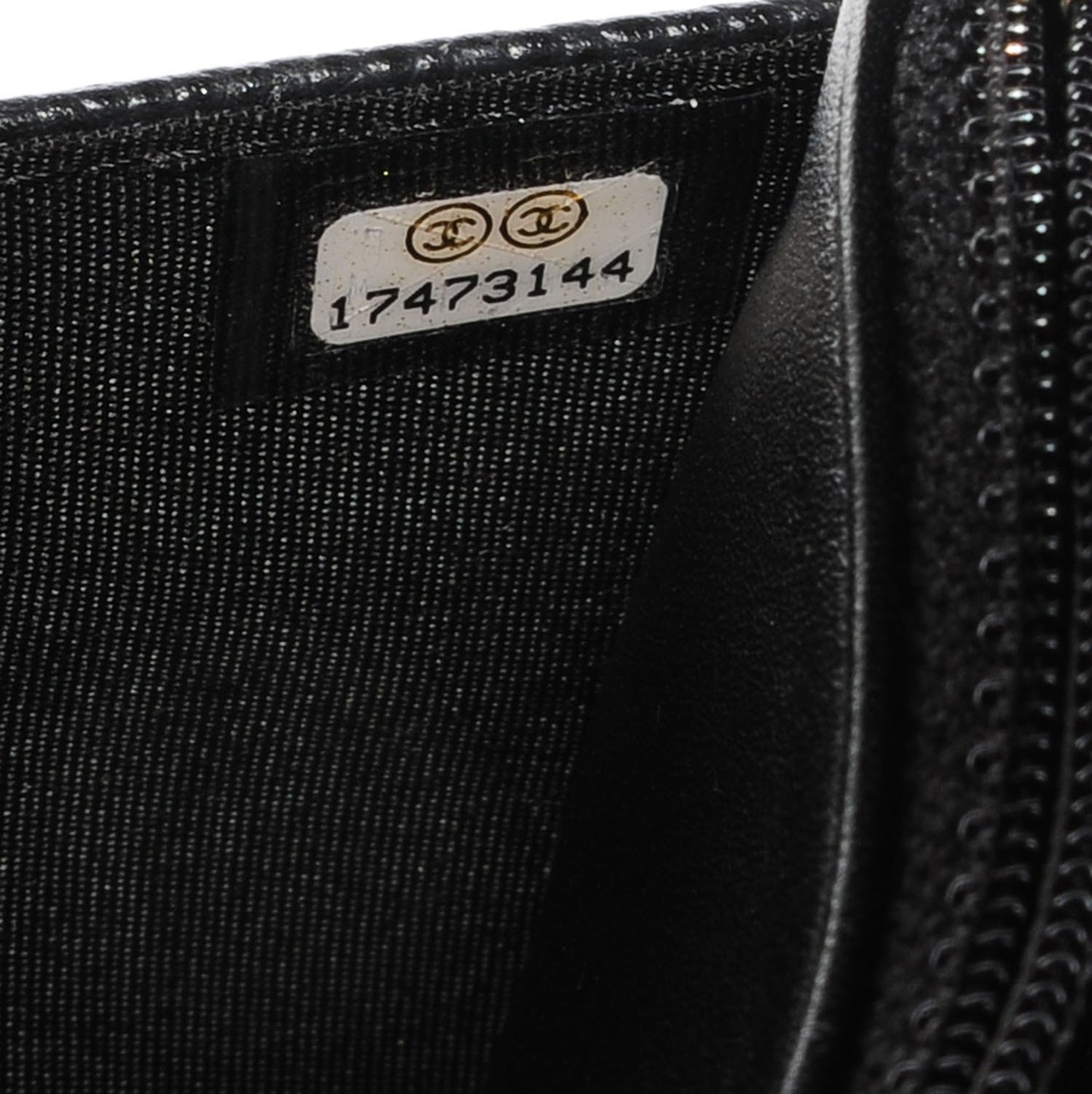 Caviar Timeless CC Wallet on Chain WOC Black