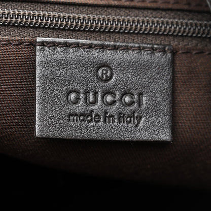 Gucci Monogram Large New Ladies Web Hobo Dark Brown 6 of 11
