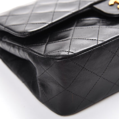 Chanel Lambskin Quilted Small Double Flap Black 9 of 21