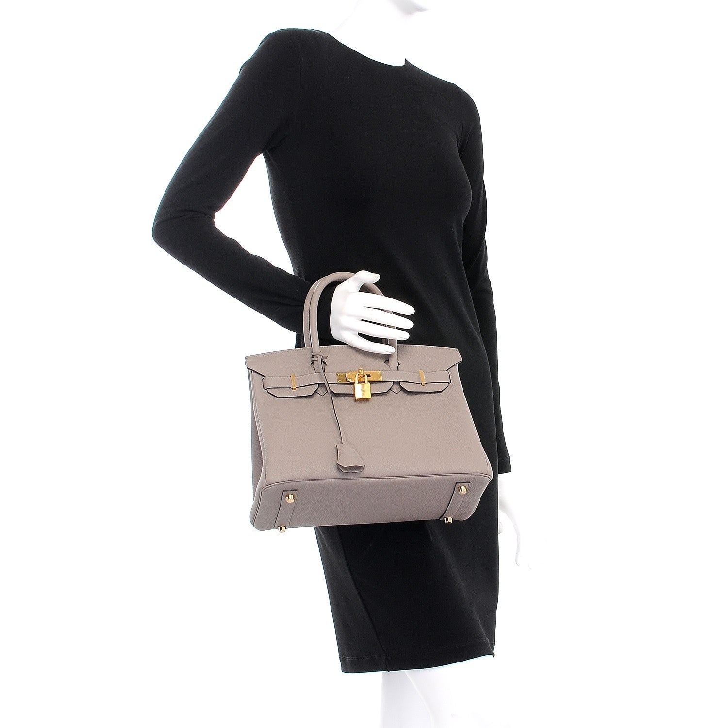 Hermes Togo Birkin 30 Gris Asphalte 2 of 33