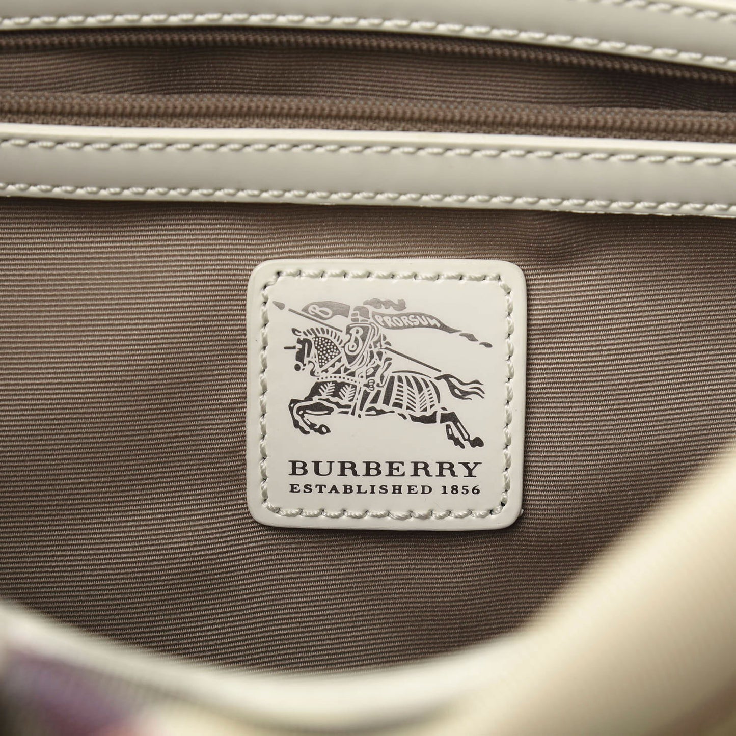 Nova Check Bowling Bag White