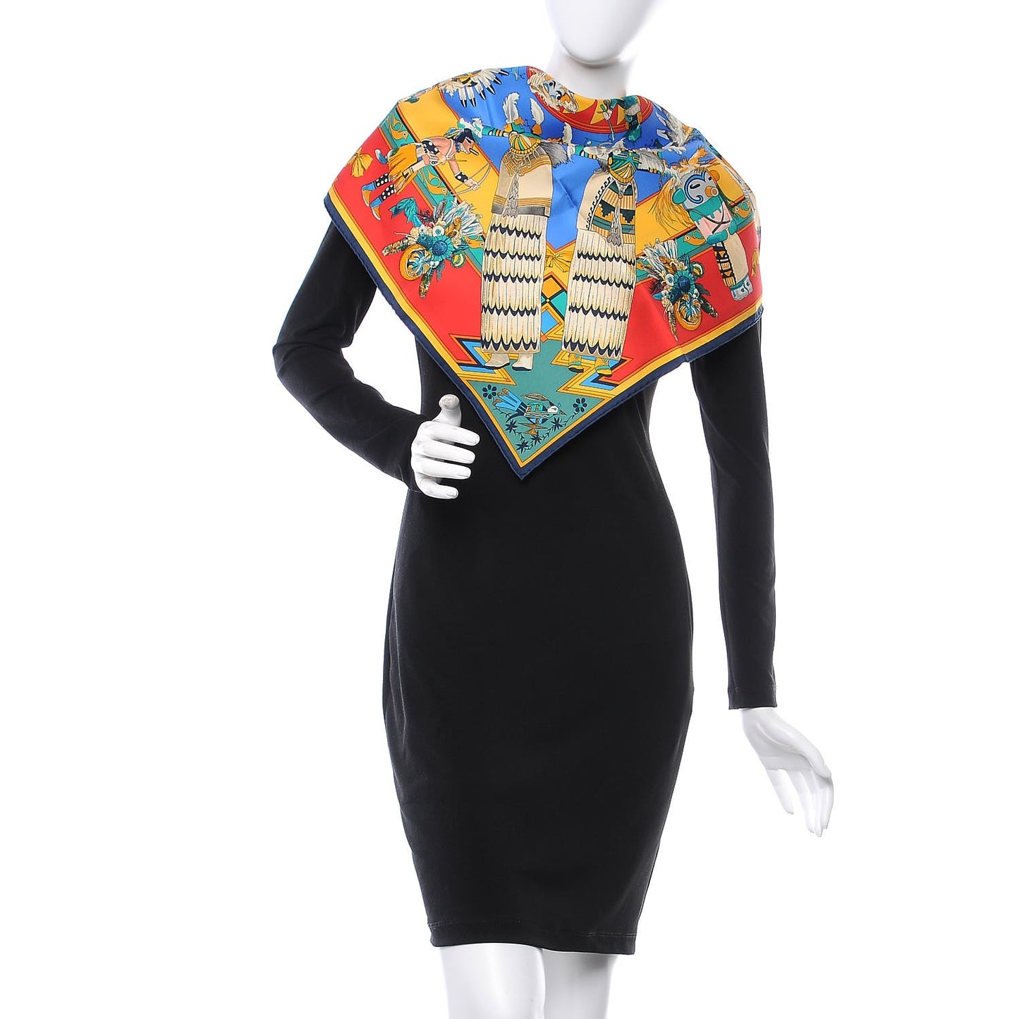 Silk Kachinas Scarf 90