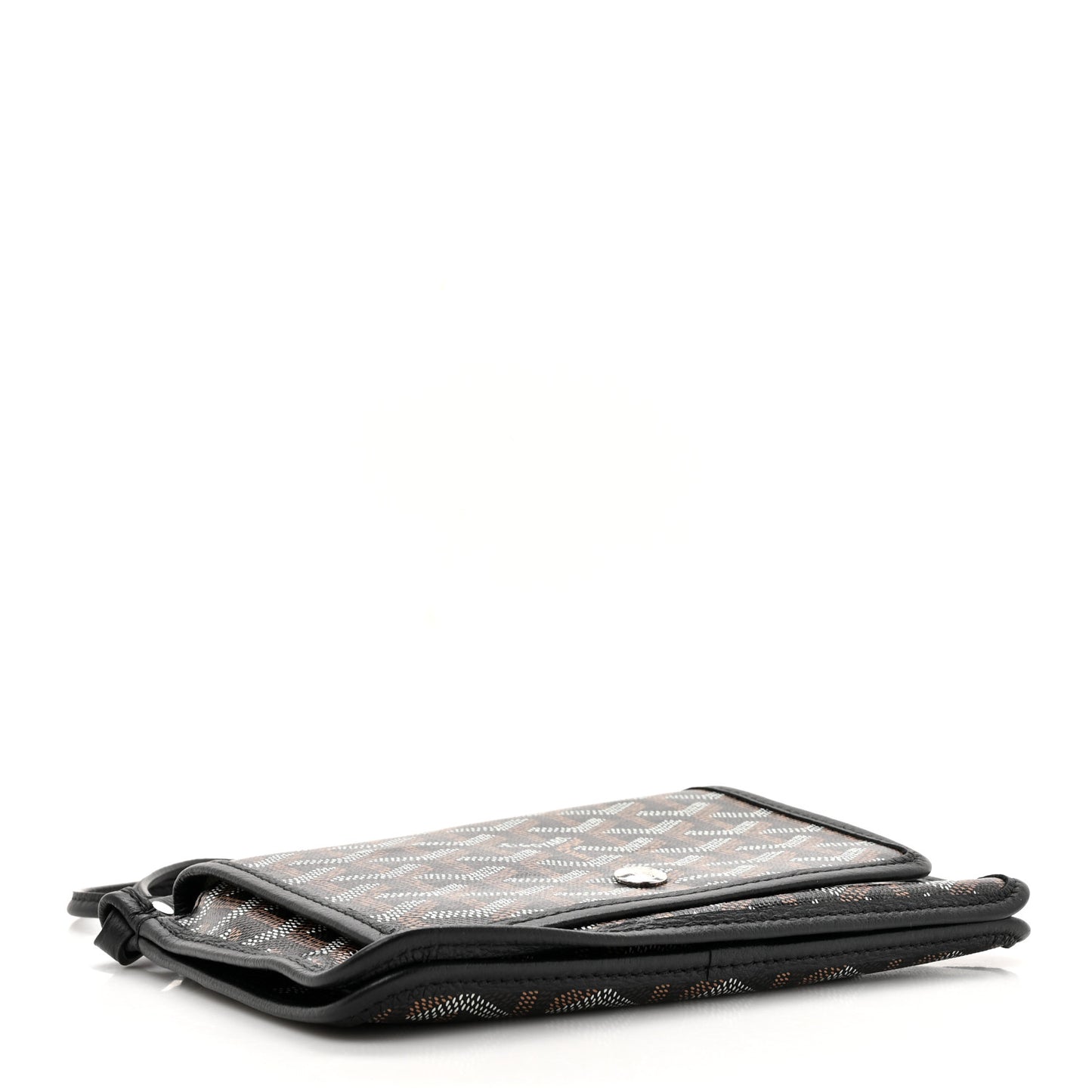 Goyardine Plumet Wallet Clutch Black