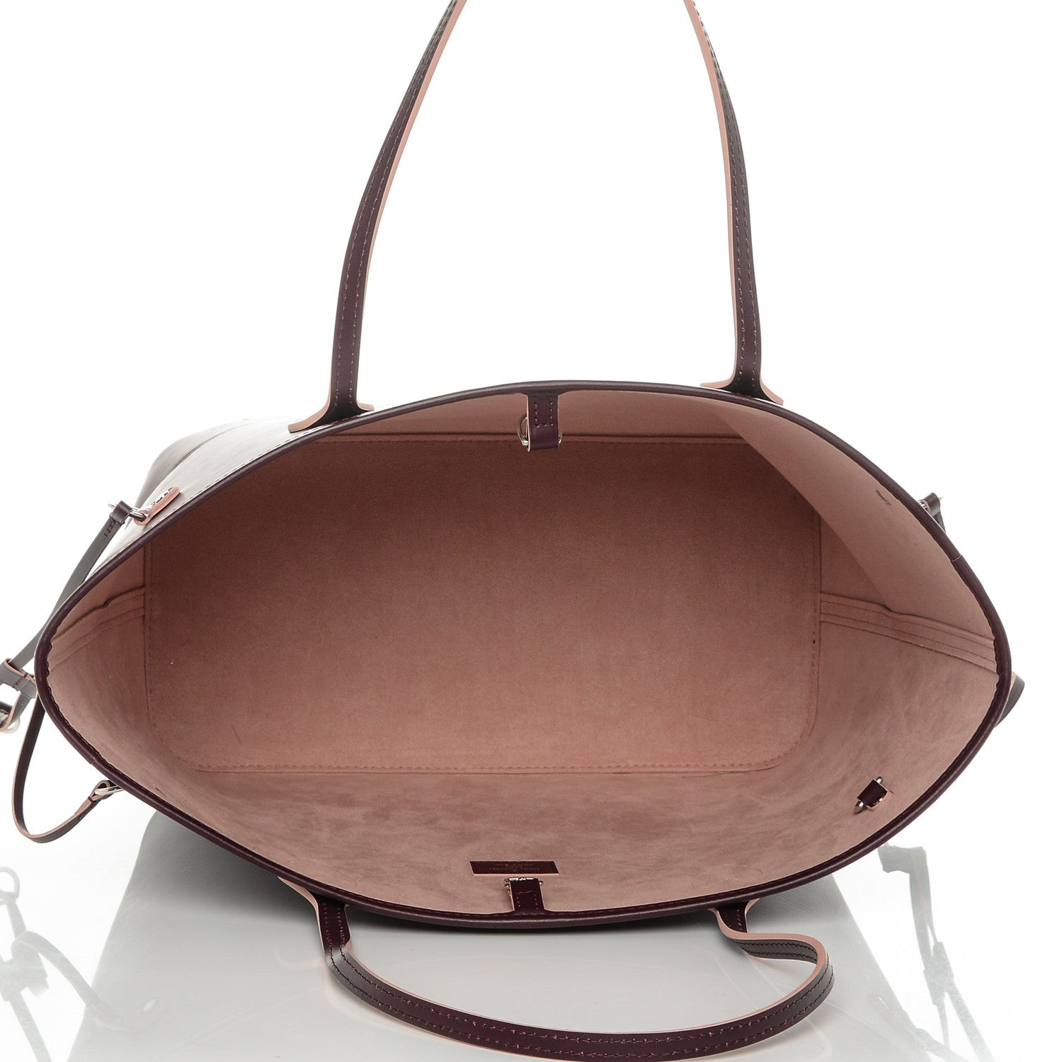Louis Vuitton Epi Neverfull MM Prune Rose Poudre 5 of 7