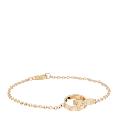 Cartier 18K Yellow Gold Interlocking LOVE Bracelet 1 of 4