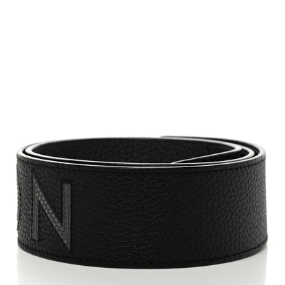 Louis Vuitton Taurillon Bandouliere Shoulder Strap Black 2 of 6