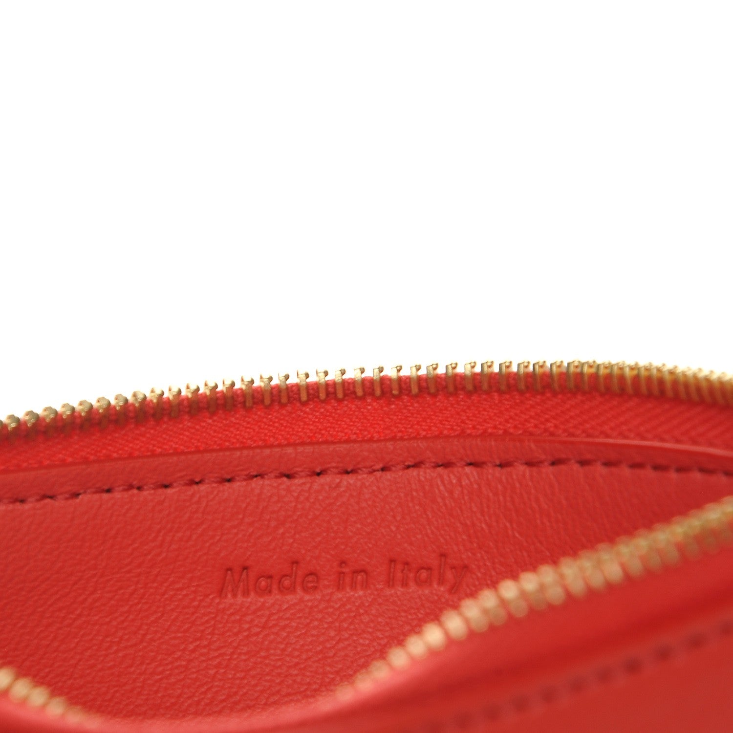 Celine Lambskin Bi-Color Solo Coin Card Case Poppy Cloud 6 of 8