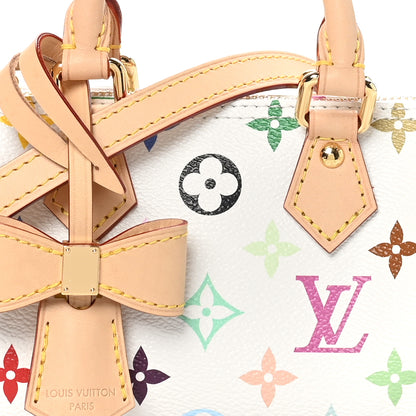 Louis Vuitton LV X TM Monogram Multicolor Nano Speedy White 7 of 10