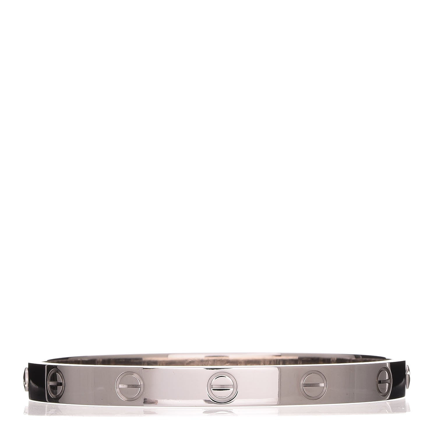 Cartier 18K White Gold LOVE Bracelet 16 3 of 8