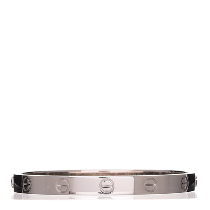 Cartier 18K White Gold LOVE Bracelet 16 3 of 8