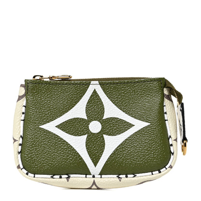 Louis Vuitton Monogram Giant Micro Pochette Accessories Kaki White 1 of 9
