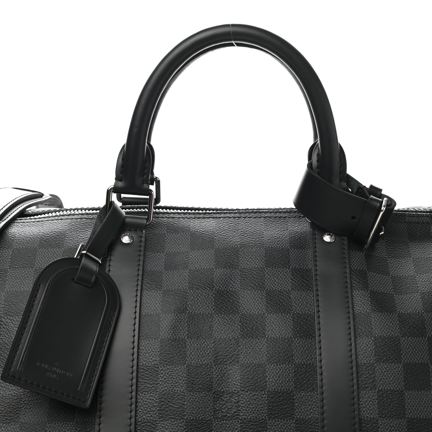 Damier Graphite Keepall Bandouliere 55
