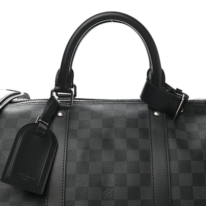 Louis Vuitton Damier Graphite Keepall Bandouliere 55 9 of 9