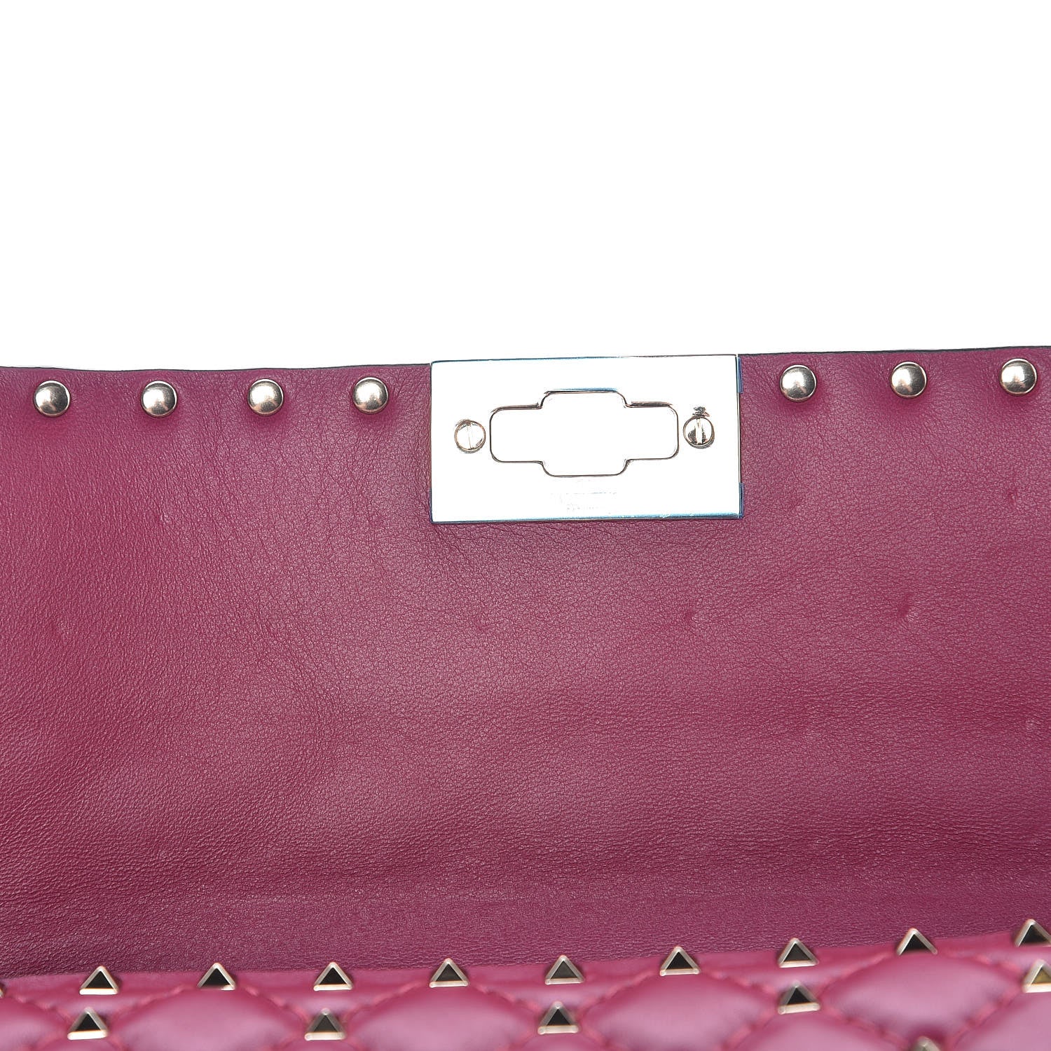 Valentino Garavani Nappa Medium Rockstud Spike Shoulder Bag Camelia 9 of 9
