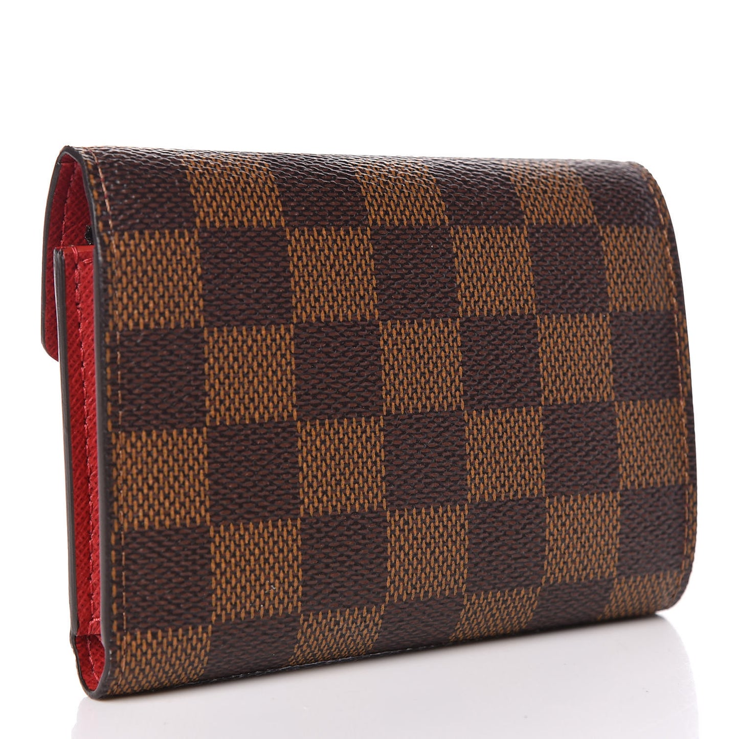Damier Ebene Victorine Wallet Red
