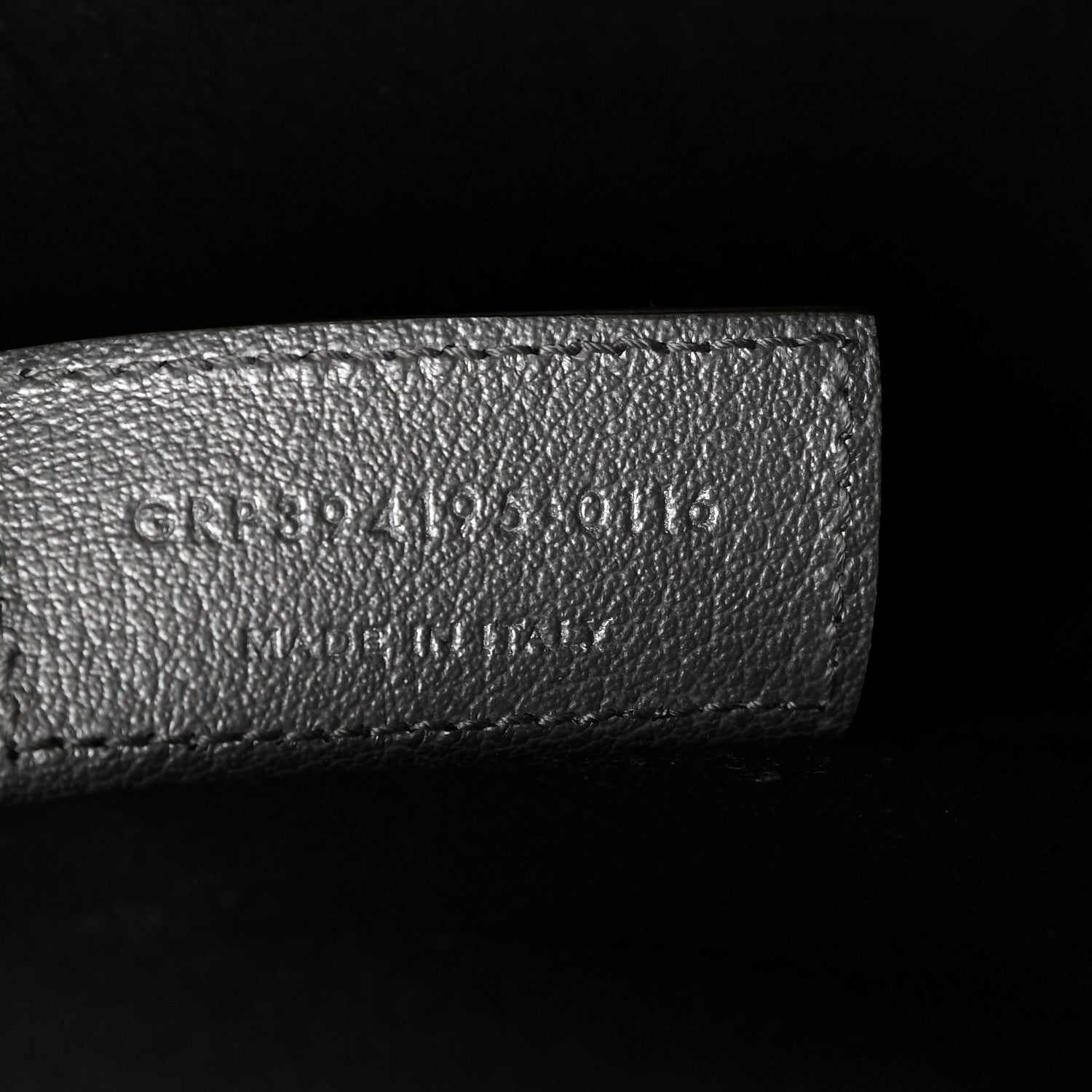 Saint Laurent Metallic Calfskin Large Shopping Tote Silver 8 of 21