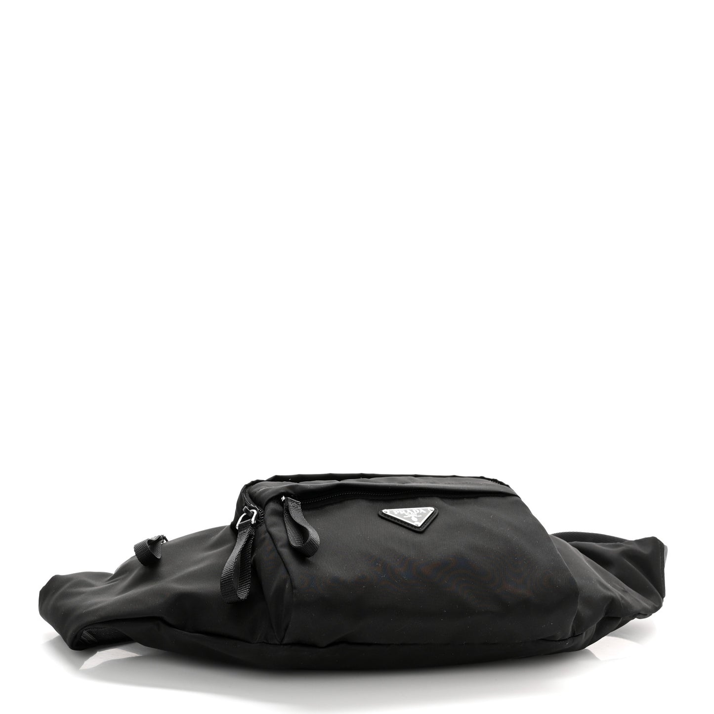 Tessuto Nylon Montagna Belt Bag Black