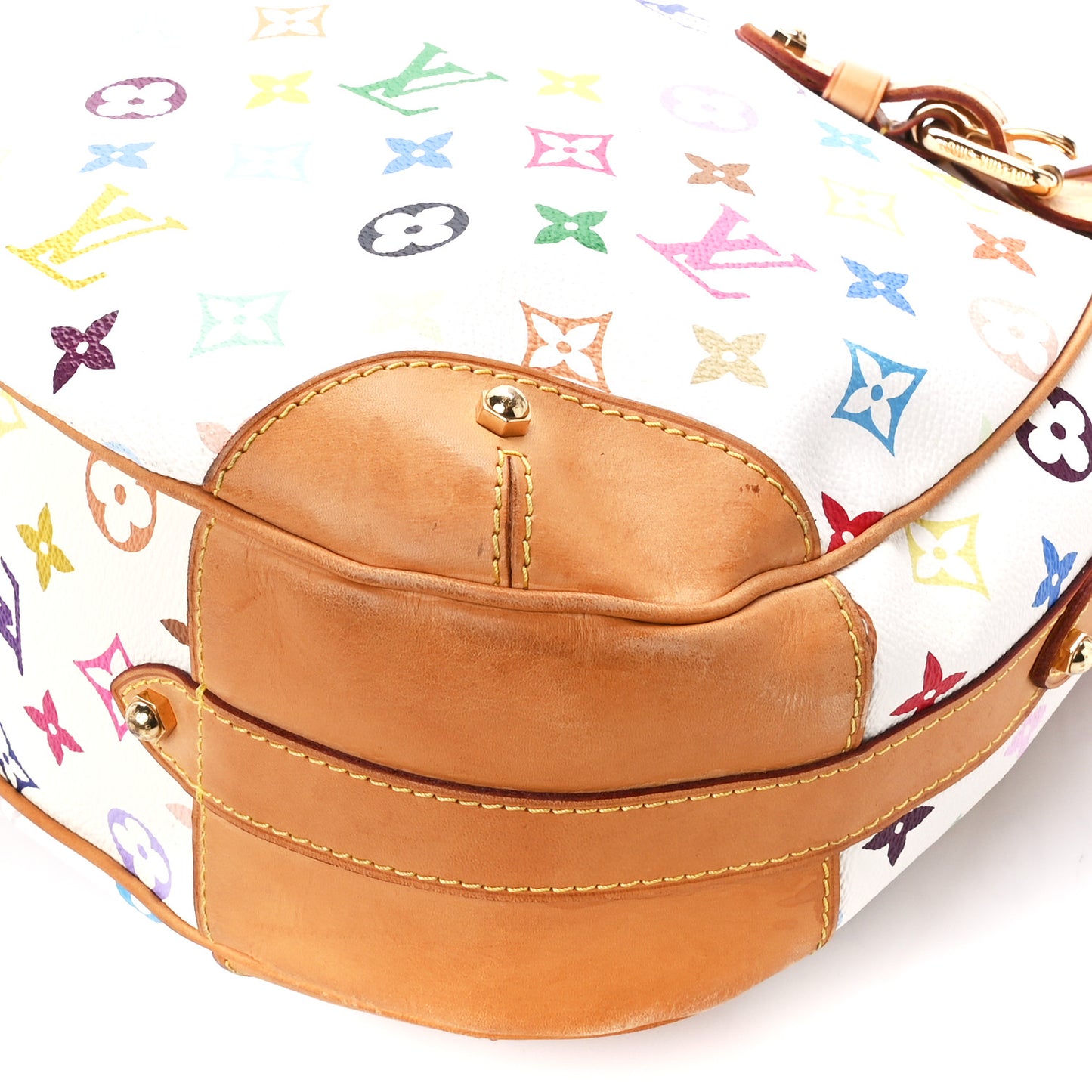 Monogram Multicolor Greta White