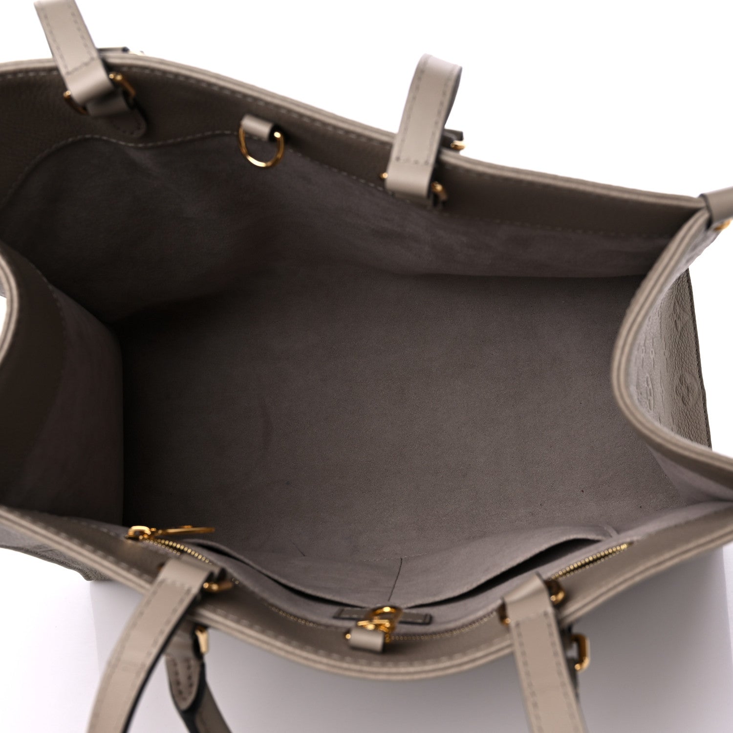 Louis Vuitton Empreinte Monogram Giant Onthego MM Tourterelle 5 of 10