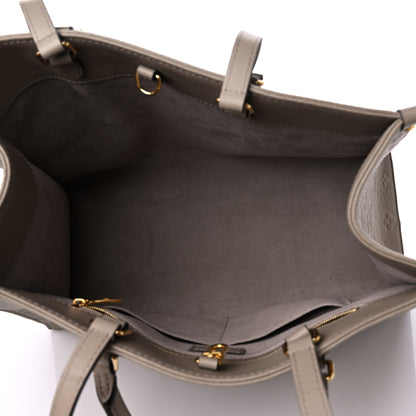 Louis Vuitton Empreinte Monogram Giant Onthego MM Tourterelle 5 of 10