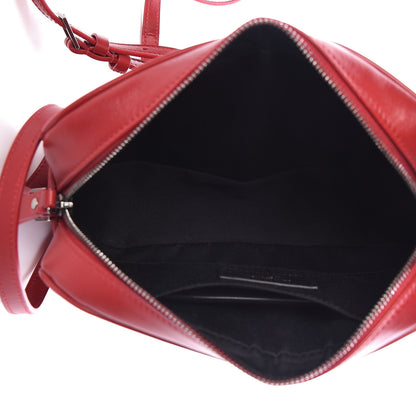 Saint Laurent Calfskin Matelasse Monogram Lou Camera Bag Rouge Eros 5 of 10