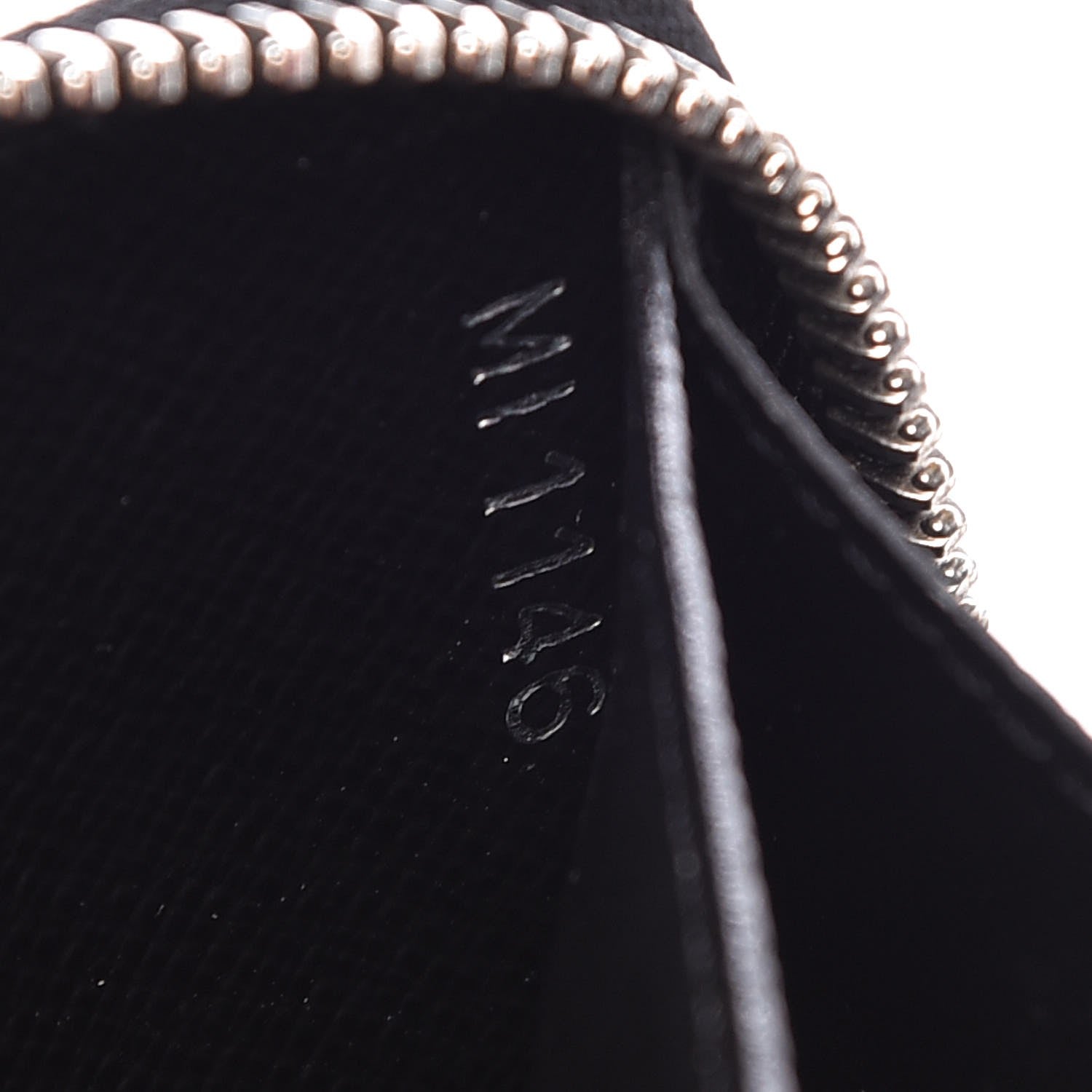 Louis Vuitton Epi Clemence Wallet Black 7 of 7