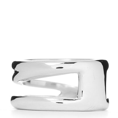 Tiffany Sterling Silver Zig Zag Ring 52 6 3 of 4