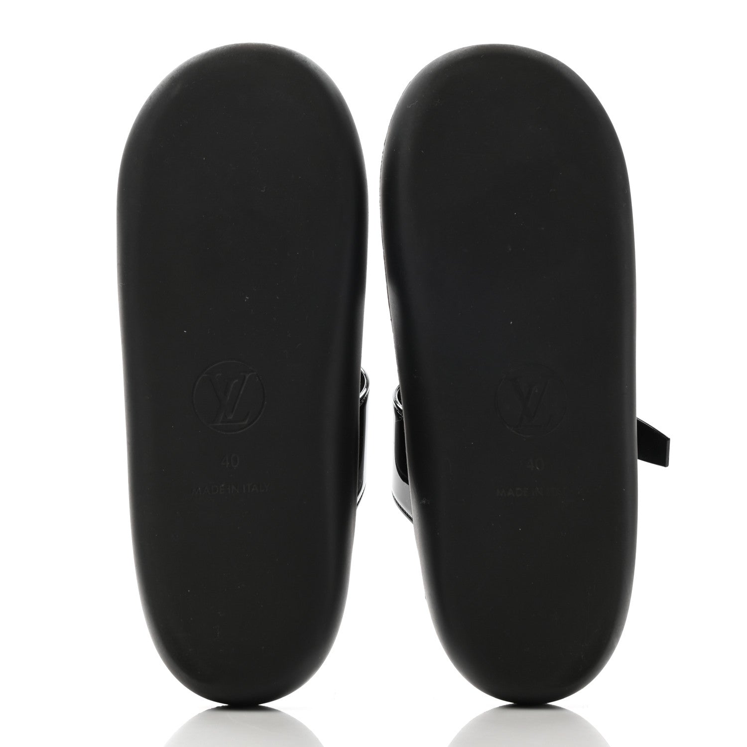 Louis Vuitton Monogram Sunbath Flat Mule Sandals 40 Black 5 of 8