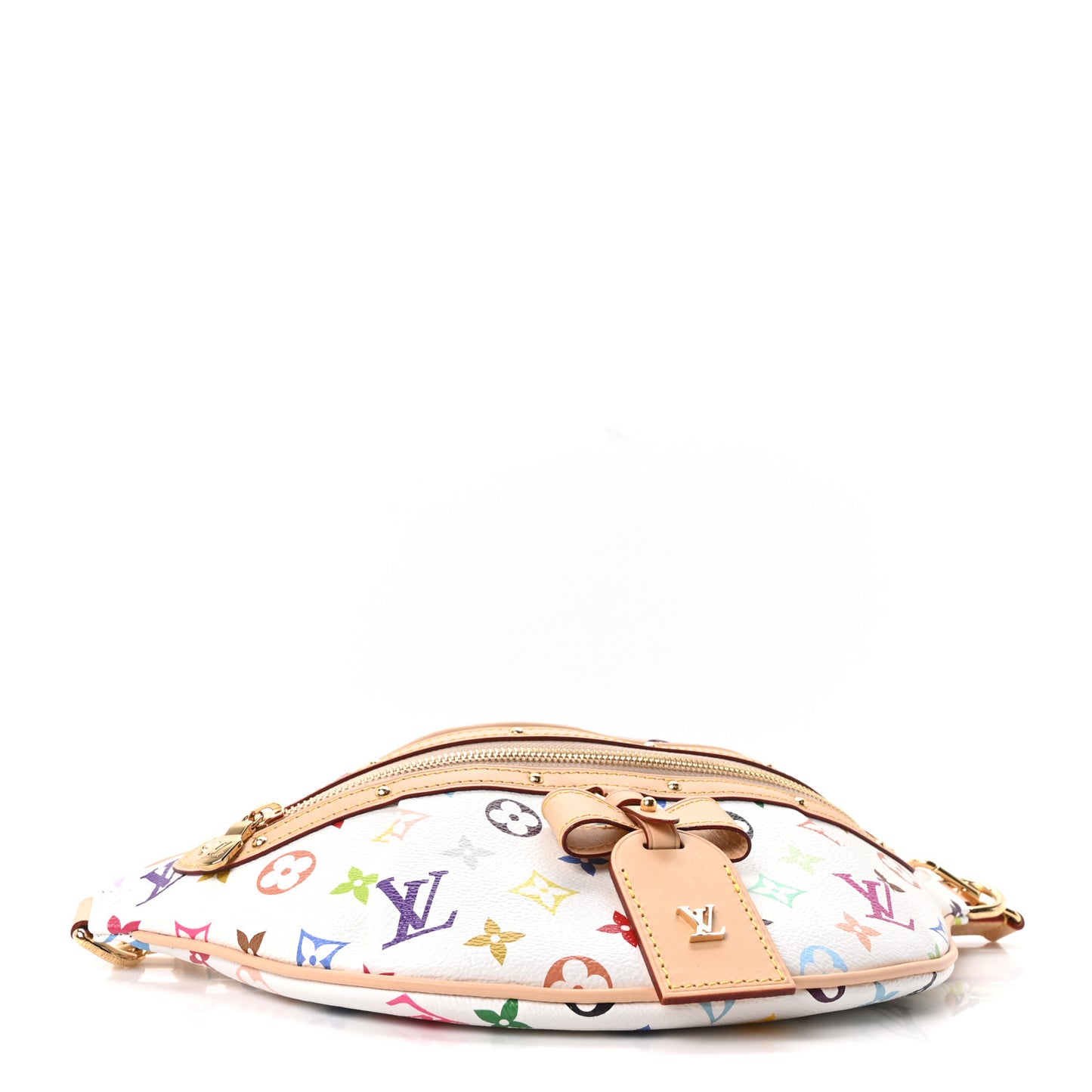 LV X TM Monogram Multicolor High Rise Bumbag White