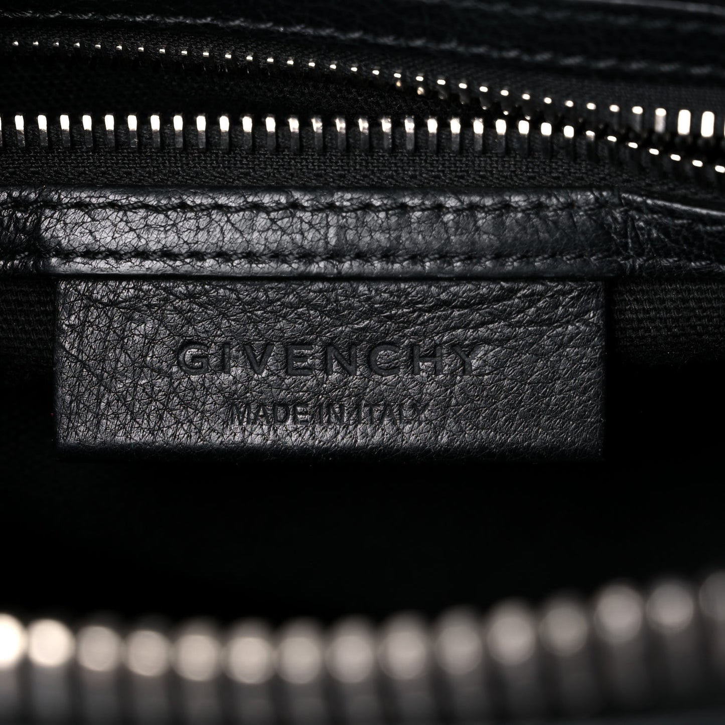Sugar Goatskin Mini Antigona Black