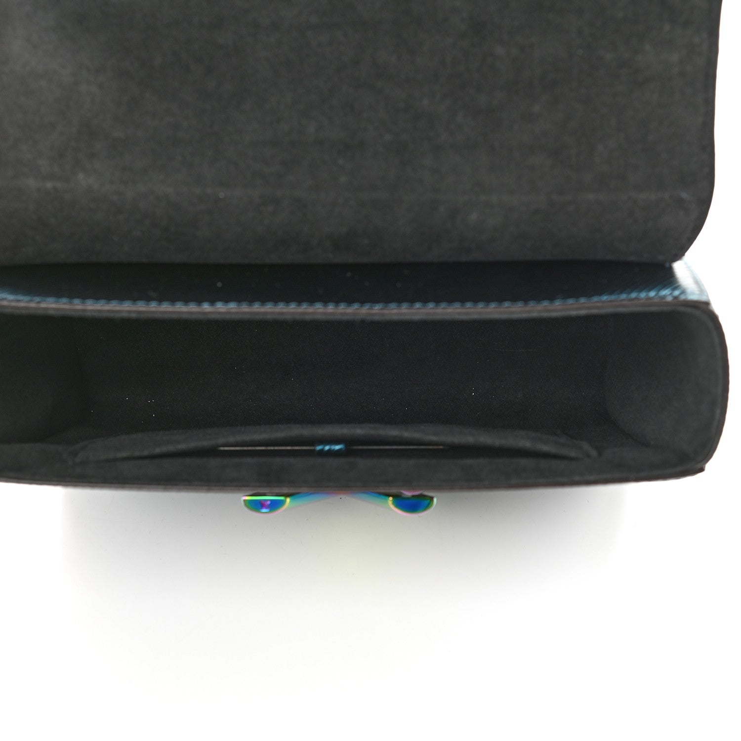 Louis Vuitton Epi Twist Scarabeo Shoulder Bag MM Blue Boreale 5 of 9
