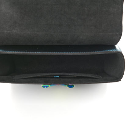 Louis Vuitton Epi Twist Scarabeo Shoulder Bag MM Blue Boreale 5 of 9
