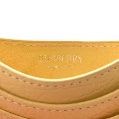 Burberry Grainy Calfskin Rocking Horse Card Case Daffodil 6 of 6