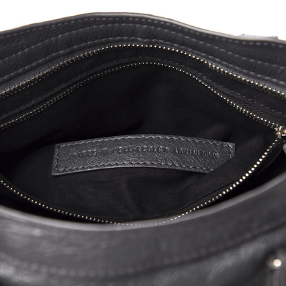 Balenciaga Agneau Classic Silver Hardware S City Black Gris Fossile 10 of 12