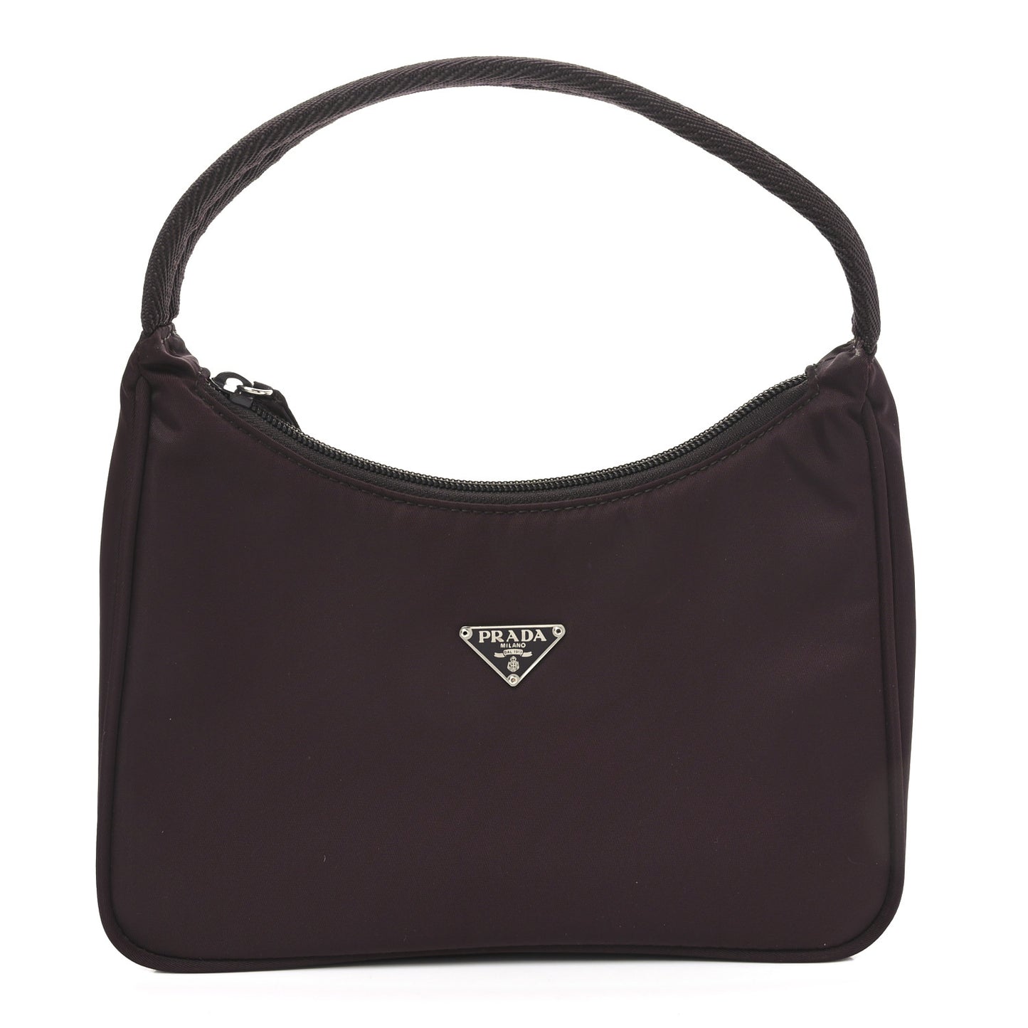 Tessuto Nylon Sport Handbag Granato