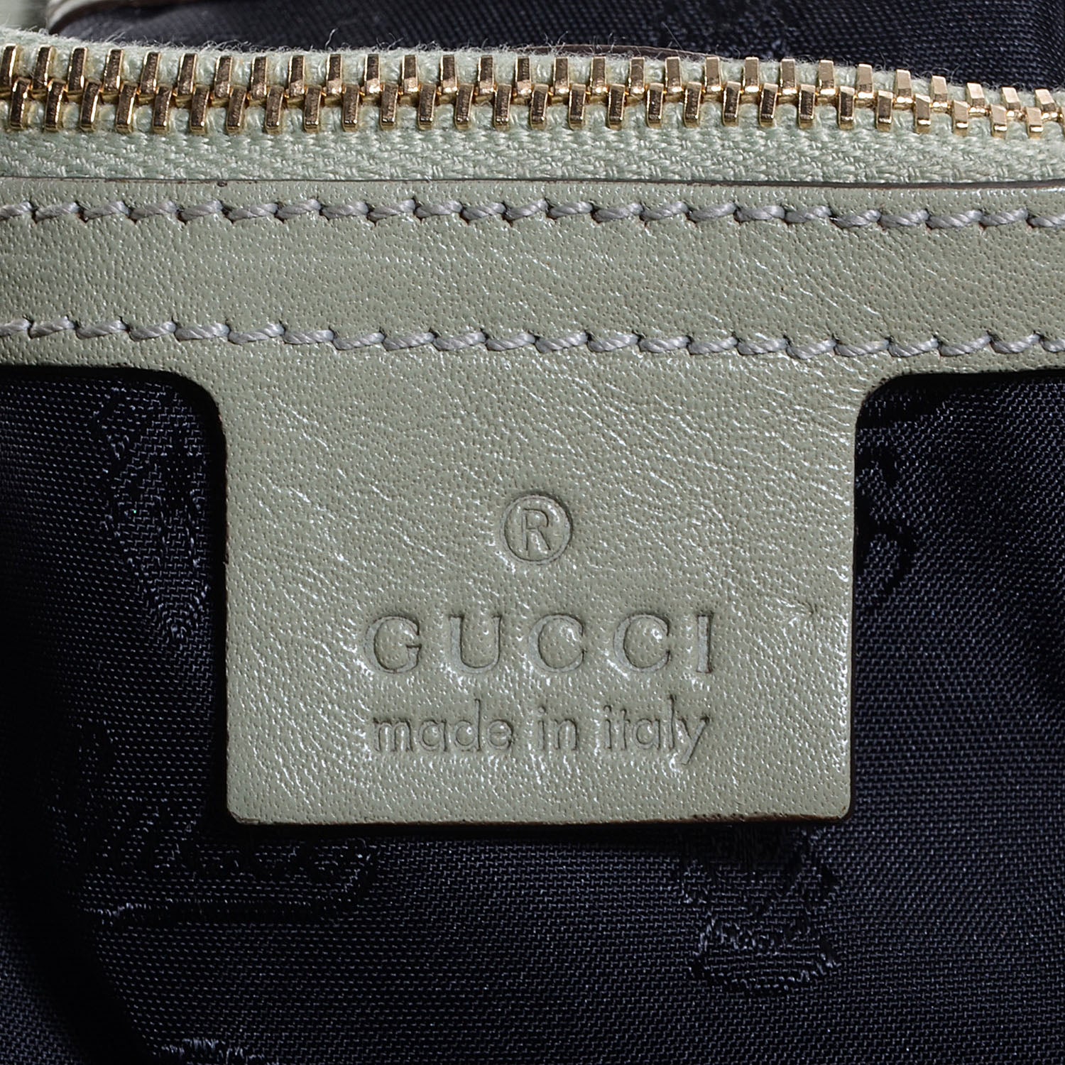 Gucci Python Studded Pelham Tote 6 of 7