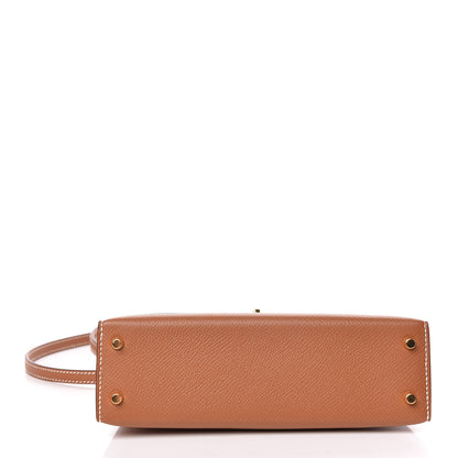 Hermes Epsom Mini Kelly Sellier 20 Gold 6 of 33
