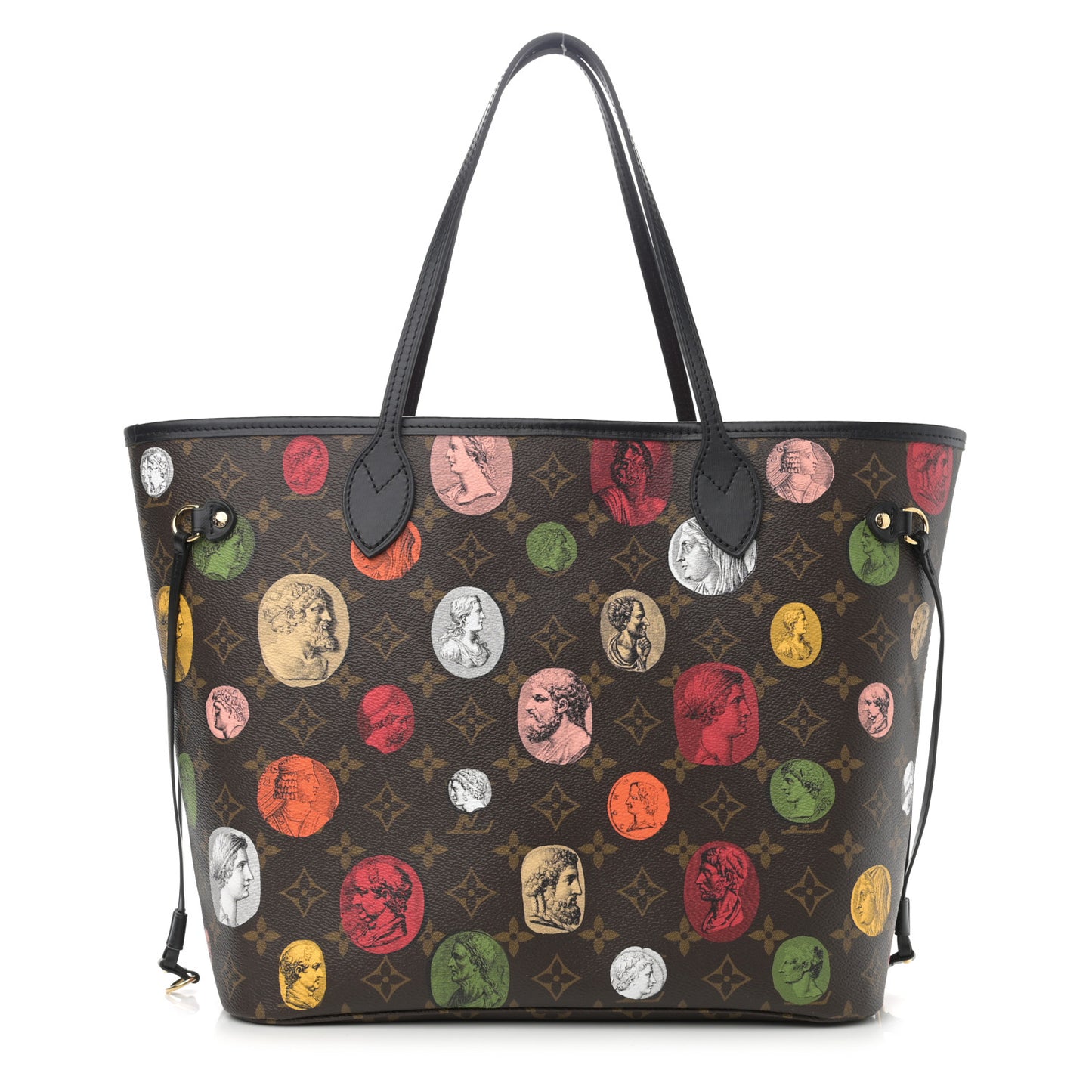 X FORNASETTI Monogram Cameo Neverfull MM